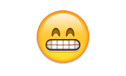 emoji meaning teeth