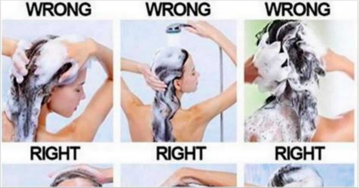 Youve Been Washing Your Hair Wrong Heres The Right Way To Do It 