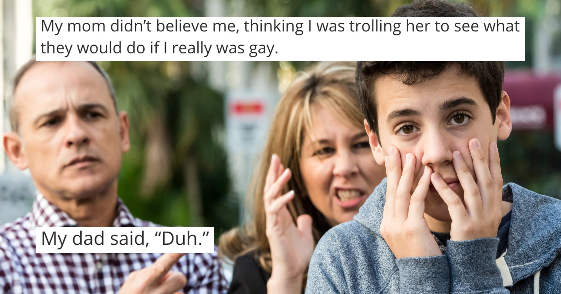 19 People Recall How Parents Reacted When They Came Out