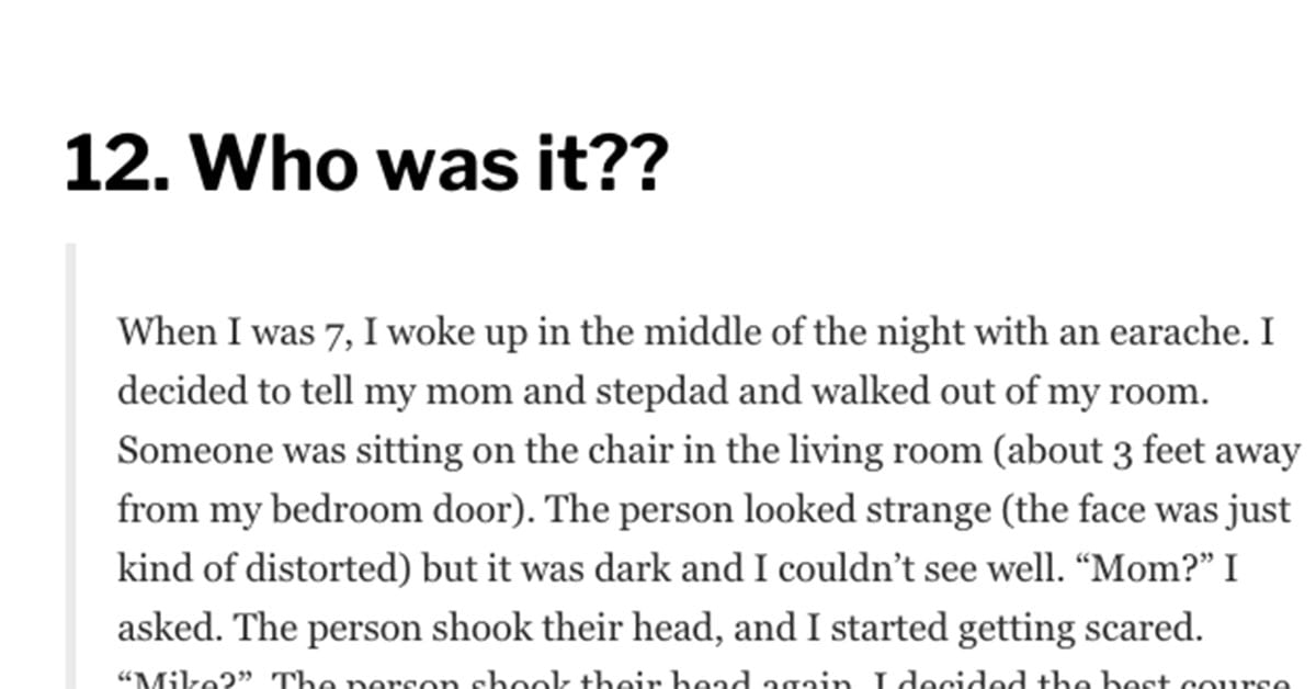 20 Creepy True Stories That Ll Make You Want To Check Your Closets If You Dare