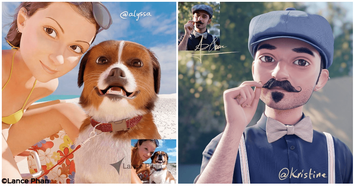 Pixar Character Getting Rendered Artist Can Turn You into a 3D Pixar Character