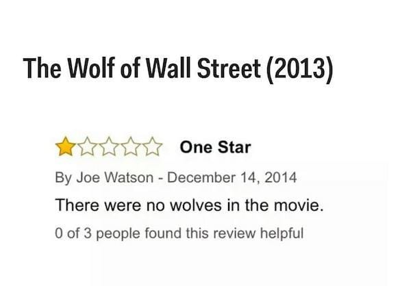 17 Hilarious One-Star Movie Reviews from Amazon