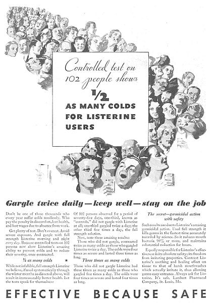 Photo Credit Wikimedia Commons 4 How Listerine Created a Bad Breath Epidemic and Have Profited From It Ever Since