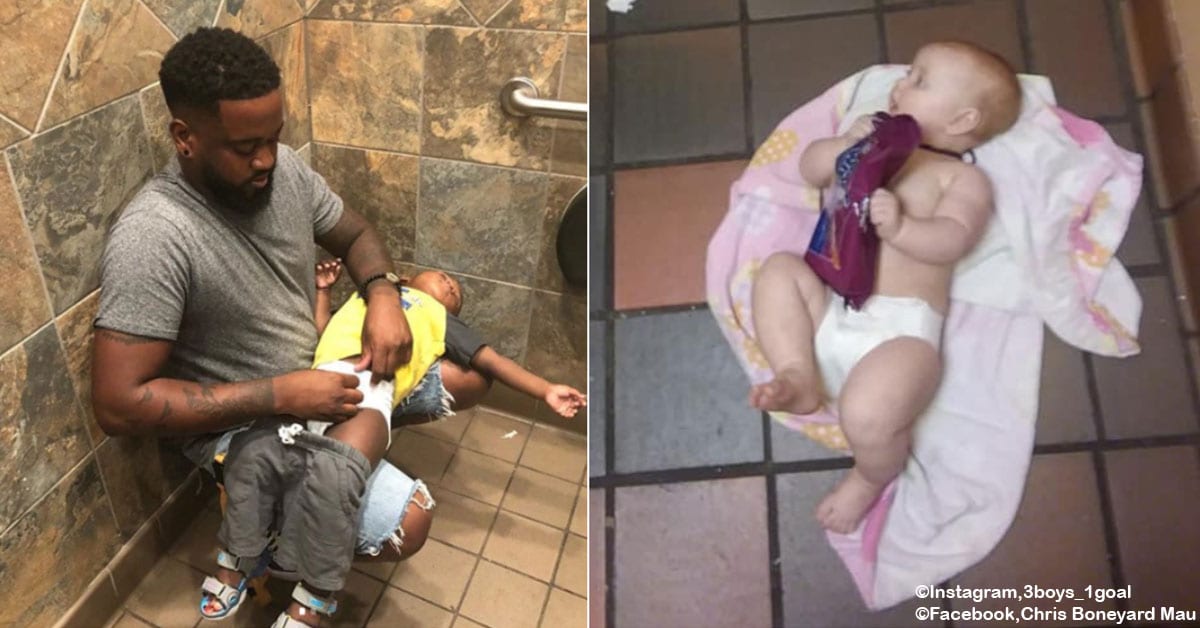 Dads Are Angry There Aren't Changing Tables in Men's Rooms. Here's Why.