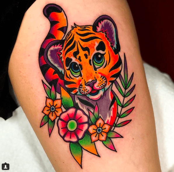 15 Lisa Frank Tattoos That Will Make the Preteen Girl in You Swoon