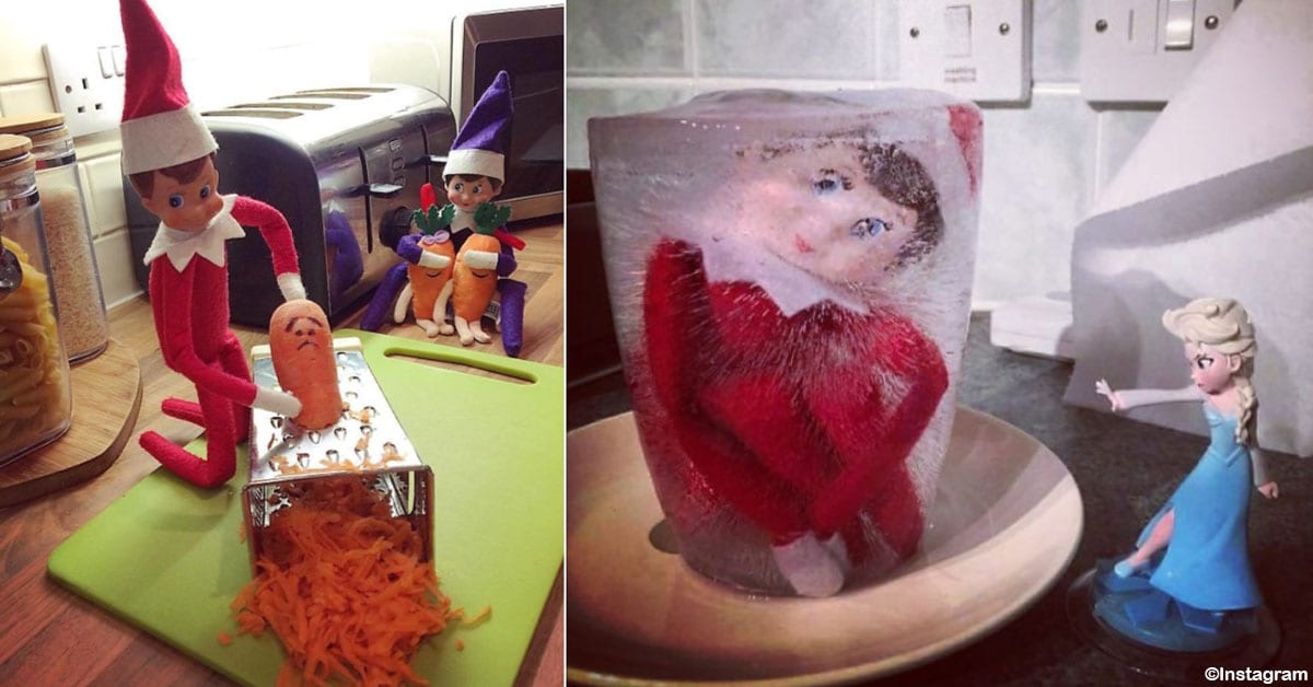 20 'Elf on the Shelf' Ideas That'll Make You Laugh...Or Shake Your Head