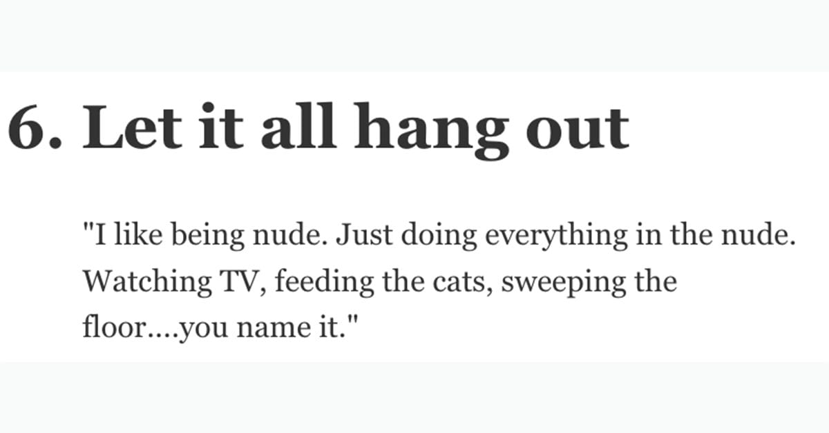 12+ People Admit the Weirdest Things They Do When They're Alone