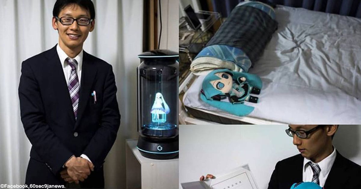 A Japanese Man Married a Hologram in a 17,000 Ceremony