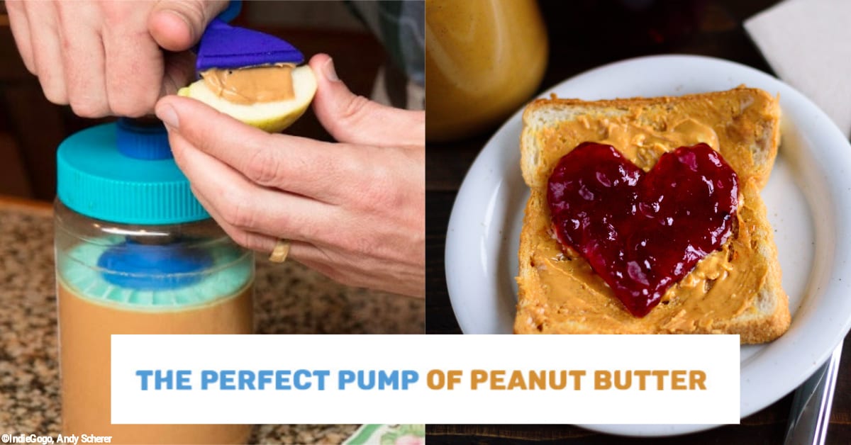 This Peanut Butter Pump Is the Best Thing Since Sliced Bread