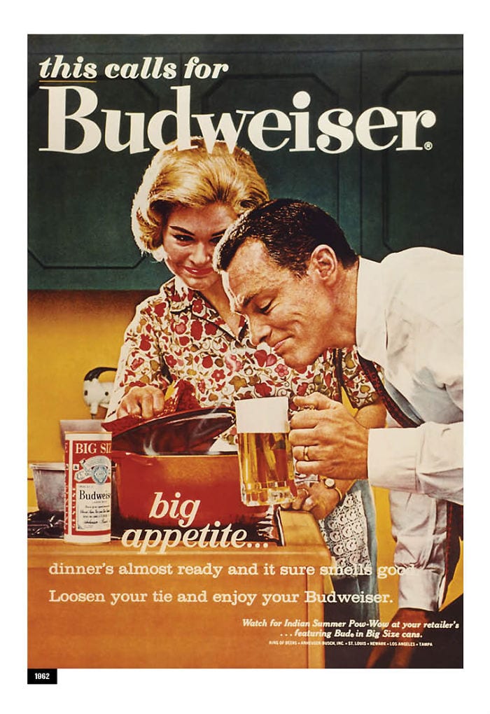 Budweiser Updates Its Sexist Ads From The 1950s 8221