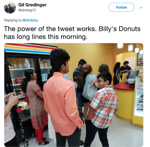 Screen Shot 2019 03 16 at 1.00.10 PM A Son’s Tweet About His Dad’s Struggling Donut Shop Went Viral and Sales Skyrocket