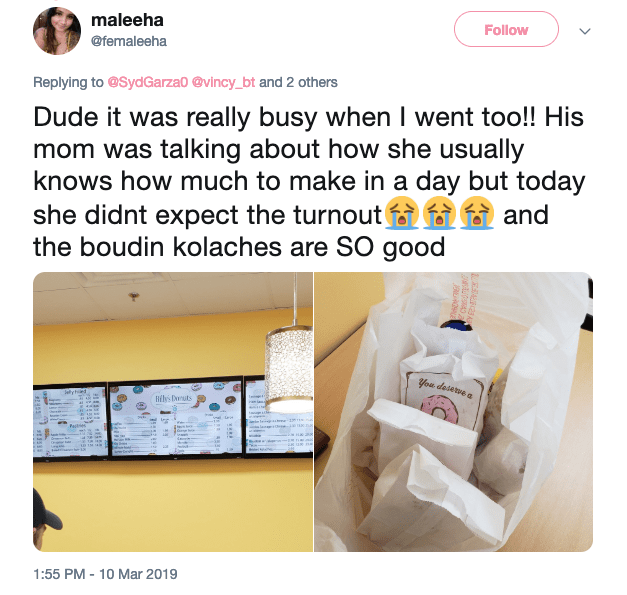 tweet about a sad dad at his new donut shop goes viral people come to the rescue 1 A Son’s Tweet About His Dad’s Struggling Donut Shop Went Viral and Sales Skyrocket
