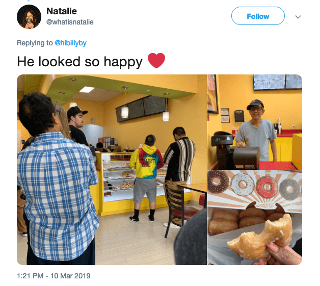 tweet about a sad dad at his new donut shop goes viral people come to the rescue 2 1 A Son’s Tweet About His Dad’s Struggling Donut Shop Went Viral and Sales Skyrocket