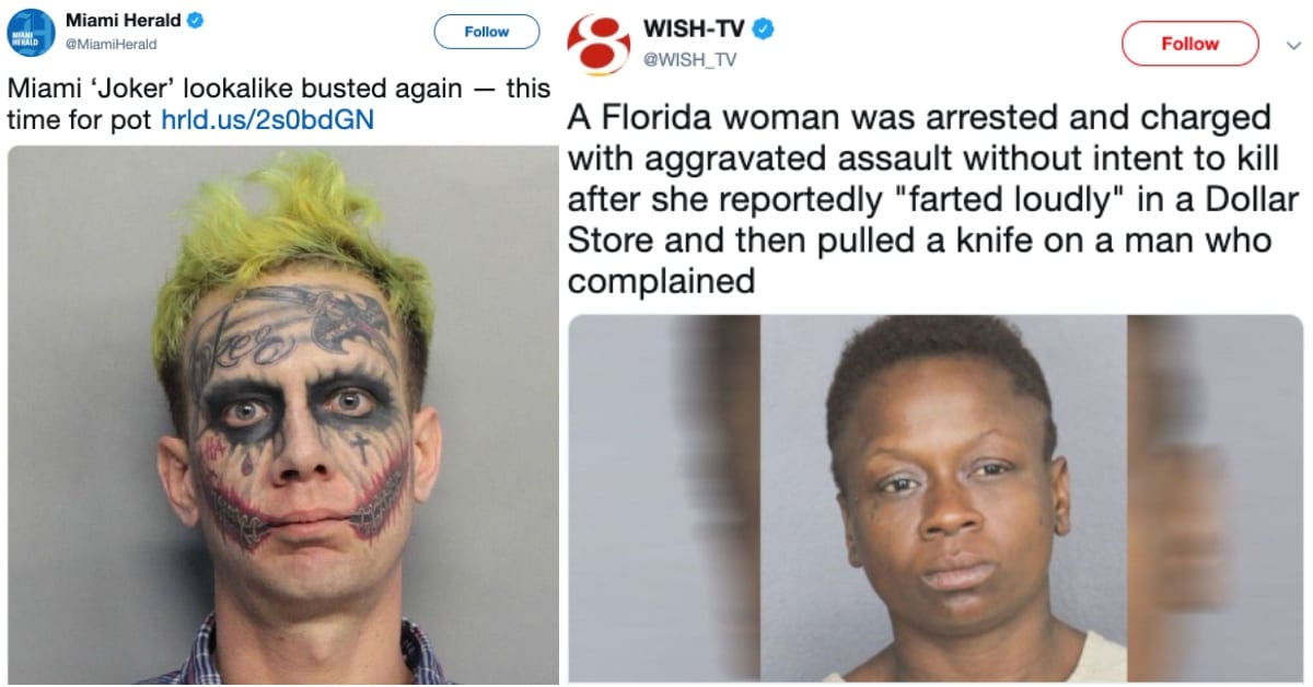 20 of the Craziest Florida Man Crimes from the Past 10 Years