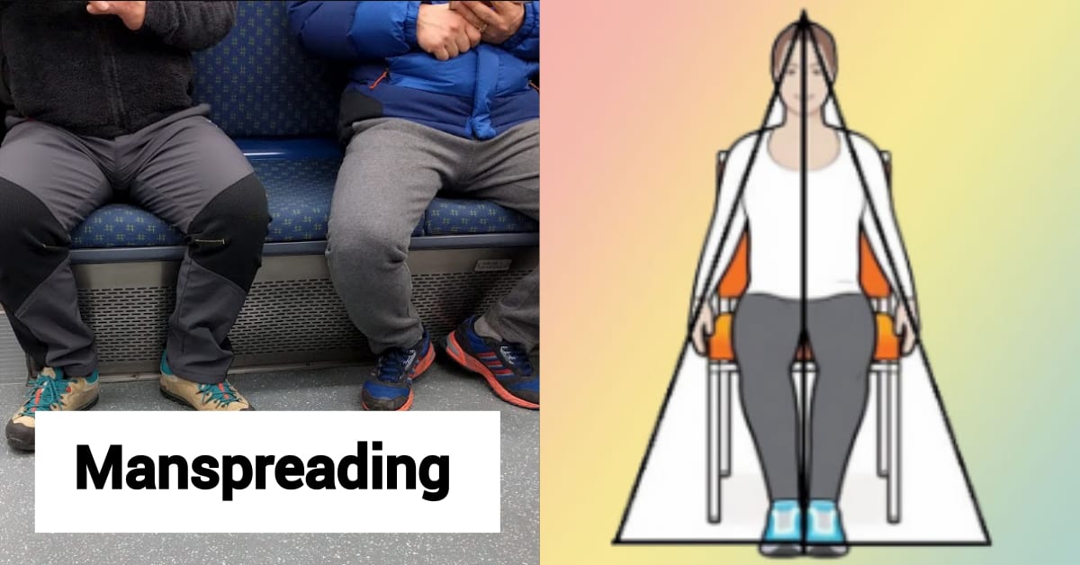 Man Scientifically Mansplains Why Dudes Can't Stop Manspread