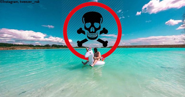 It Turns Out Social Media Influencers Have Been Taking Pics With A Toxic Lake