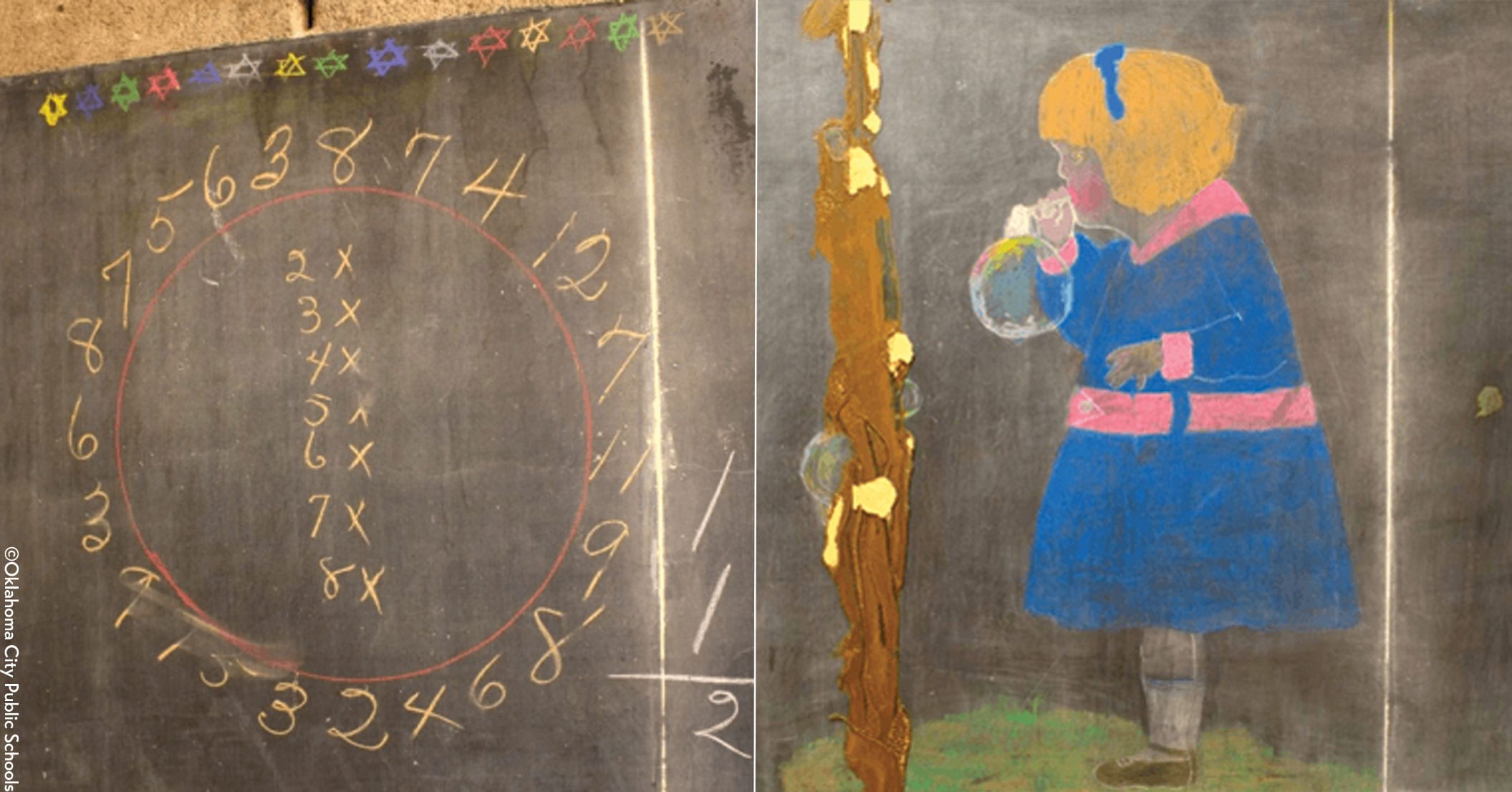 School Discovers Chalkboards From 1917 During Renovation, Perfectly