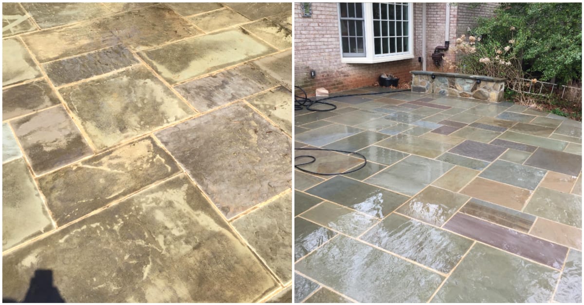 People Are Sharing Their Before And After Photos Of Power Washing