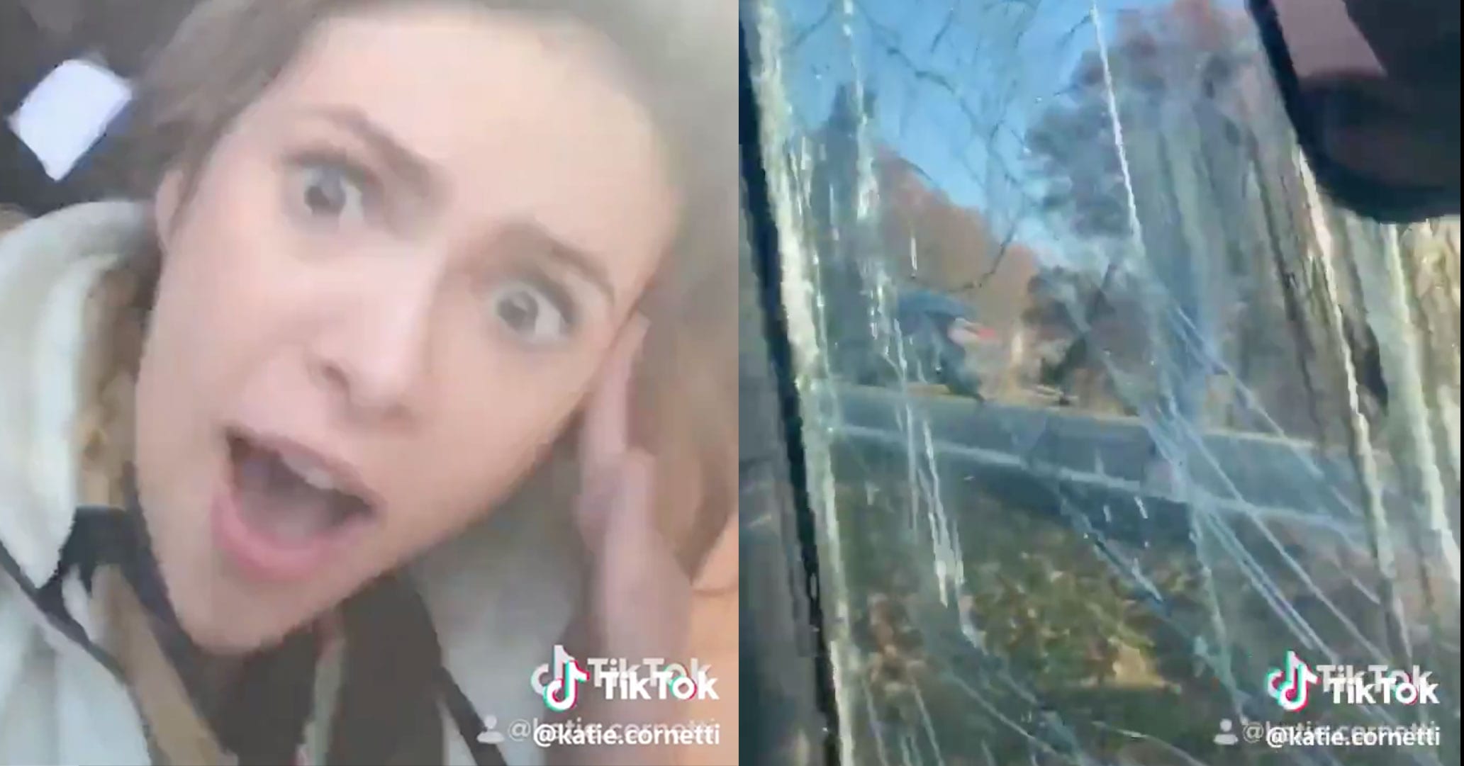 Teen Gets into a Car Accident, Posts a TikTok to "Cope" with the Shock