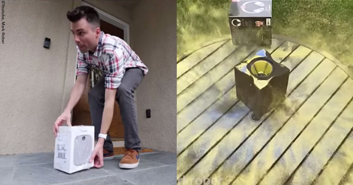 ExNASA Engineer Creates a FartScented Glitter Bomb to Foil Package