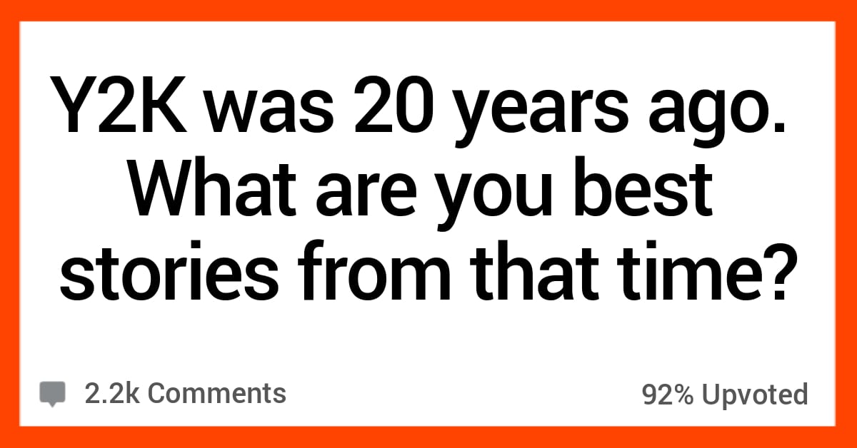 People Share Their Most Memorable Stories From Y2K