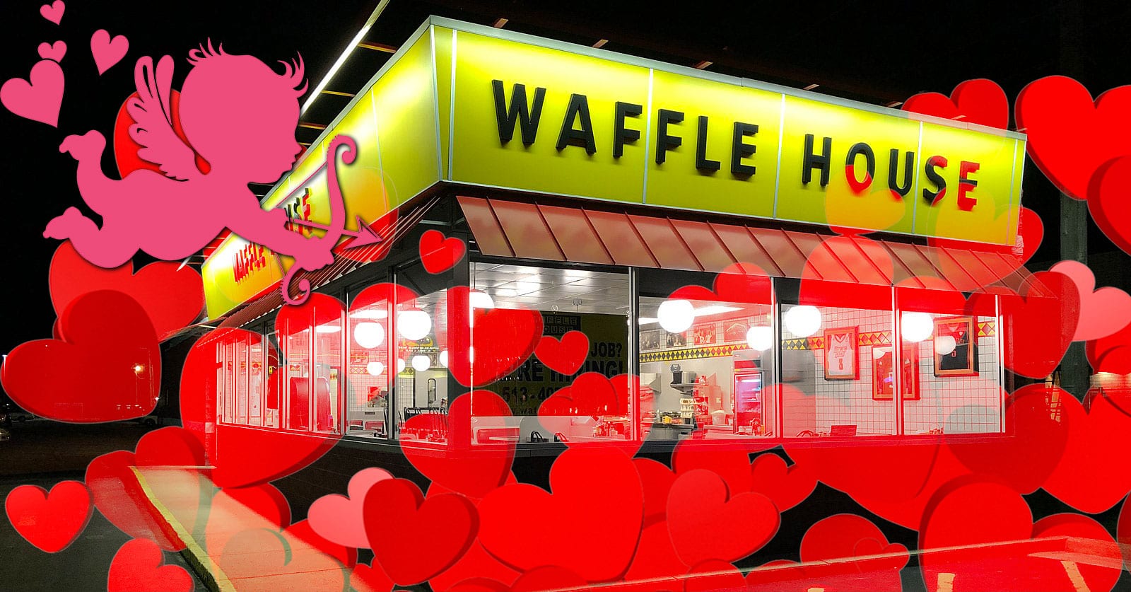 Waffle House Is Taking Valentine's Day Dinner Reservations
