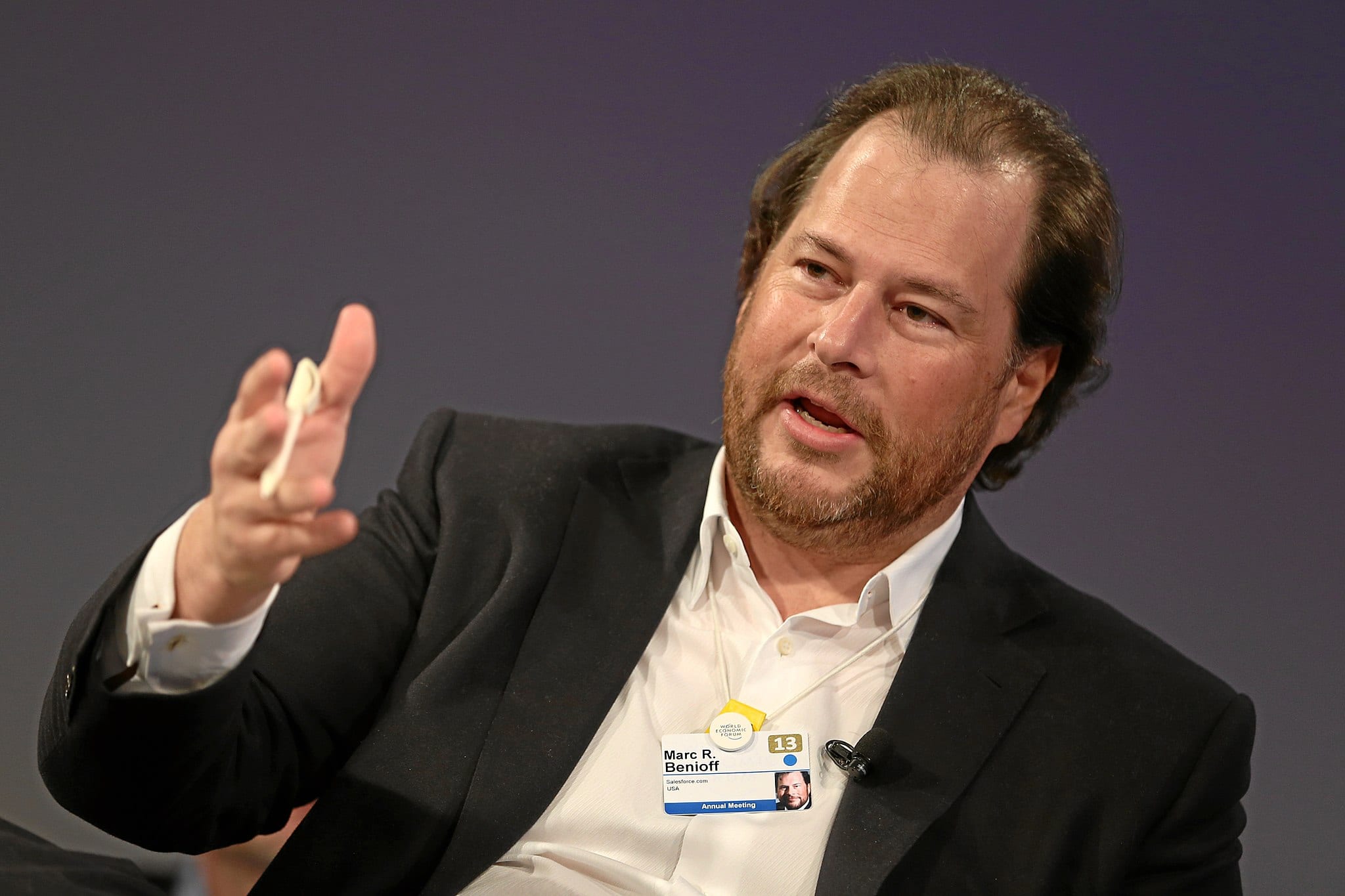2048px Marc R. Benioff World Economic Forum 2013 8 Famous People Who Got Rich off of Their Side Hustles