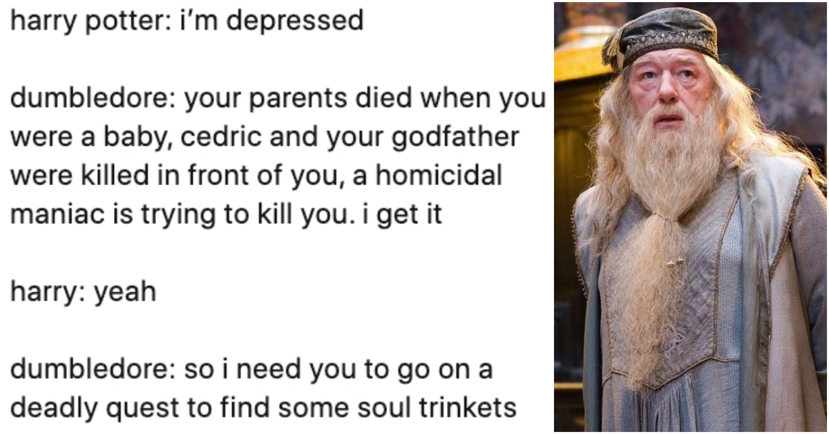 14 Funny Tweets That Describe Albus Dumbledore