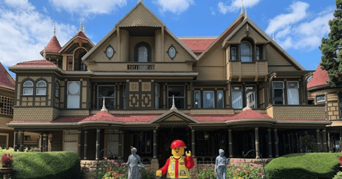 It Takes About 7500 Bricks to Build the Winchester Mystery House out of