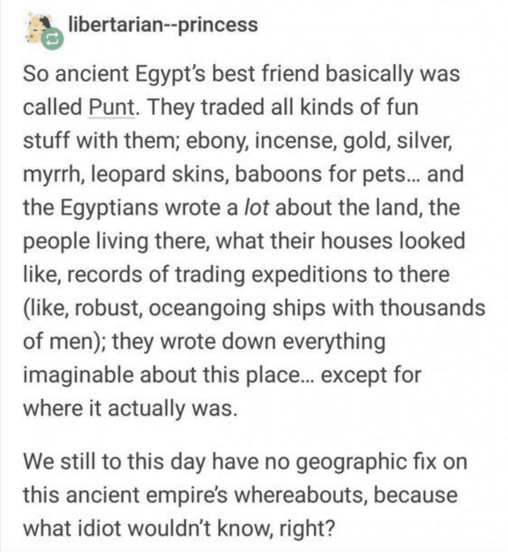 Screenshot 2020 03 31 10.40.48 This Tumblr Thread Shows That Nothing Is Unimportant to Historians