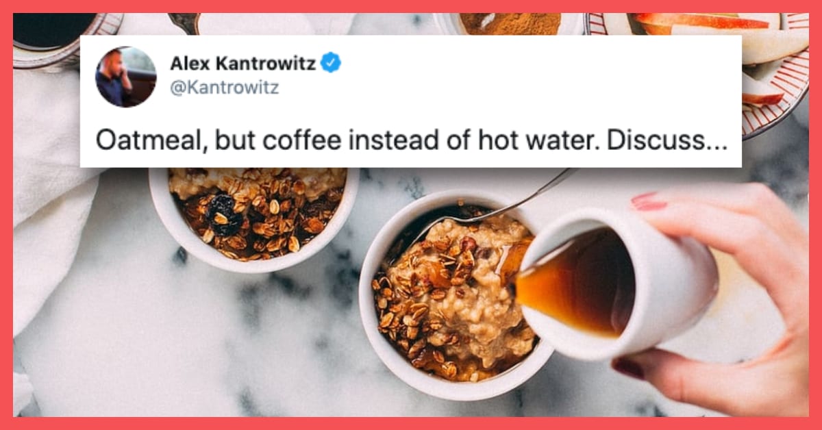 Why Not Make Your Oatmeal With Coffee Instead of Water?