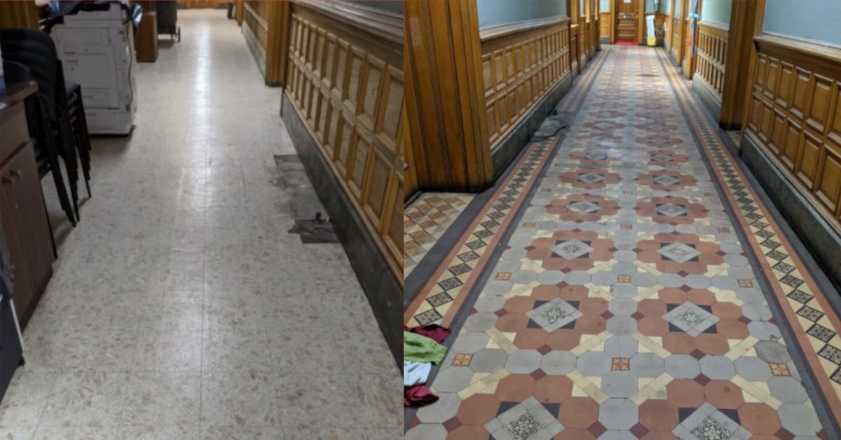 New Jersey City Hall Decided To Renovate And Found Awesome Hidden