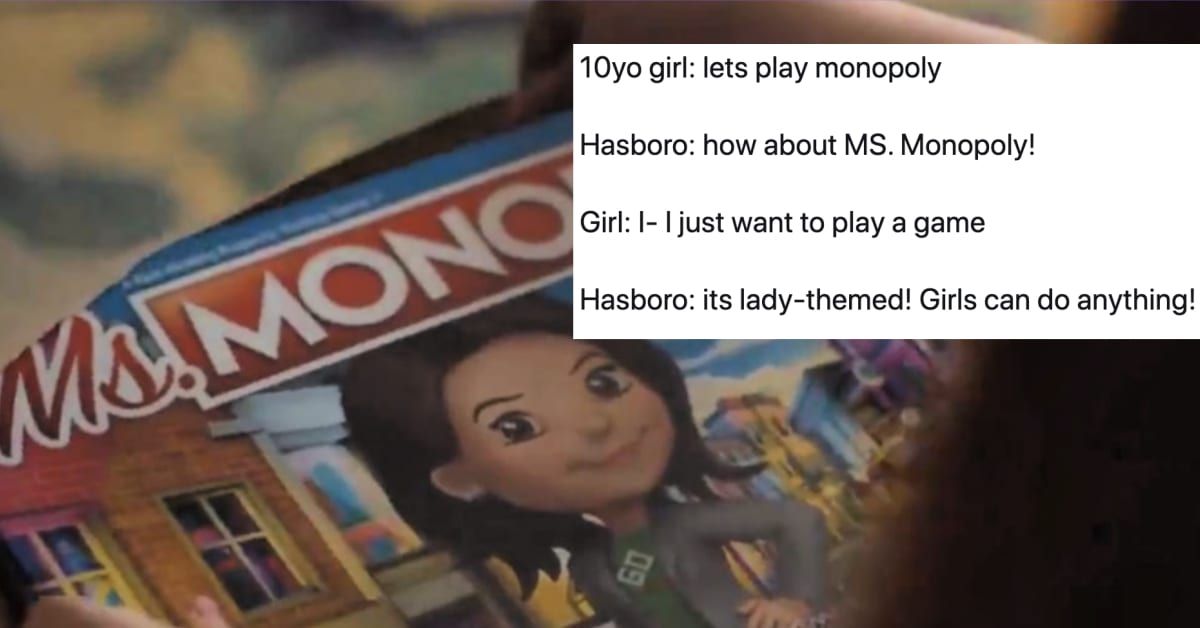 ms monopoly commercial without women