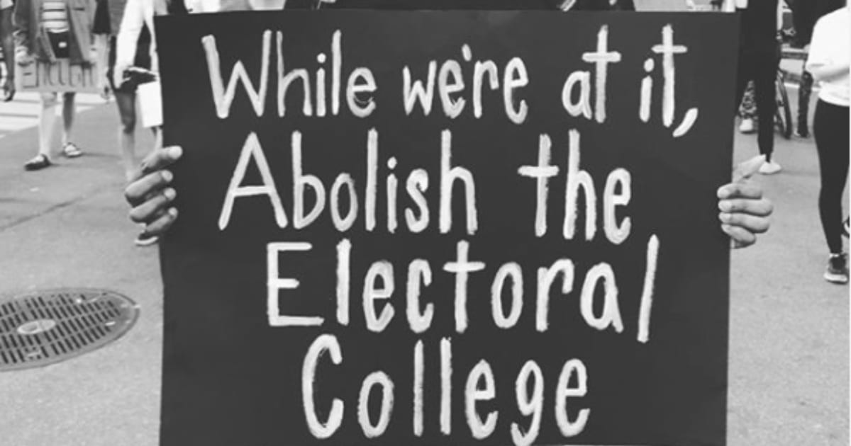 The Only Time The Electoral College Has Been Seriously Challenged