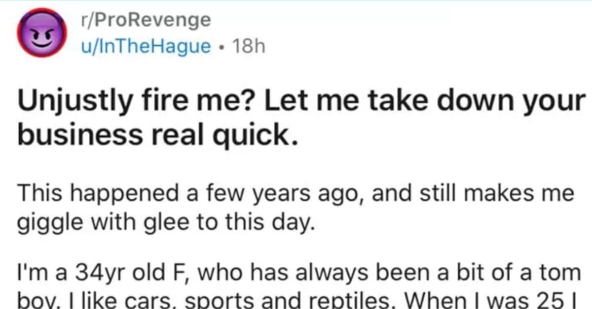 Woman Takes Down Former Employer S Business After Getting Unjustly Fired