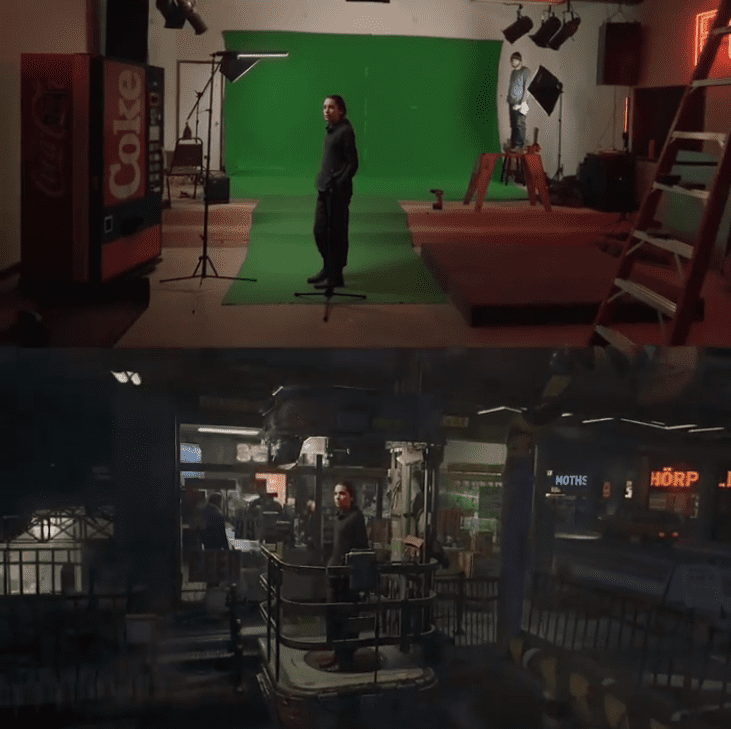 Filmmaker Shows How Green Screens Work With Before/After Photos