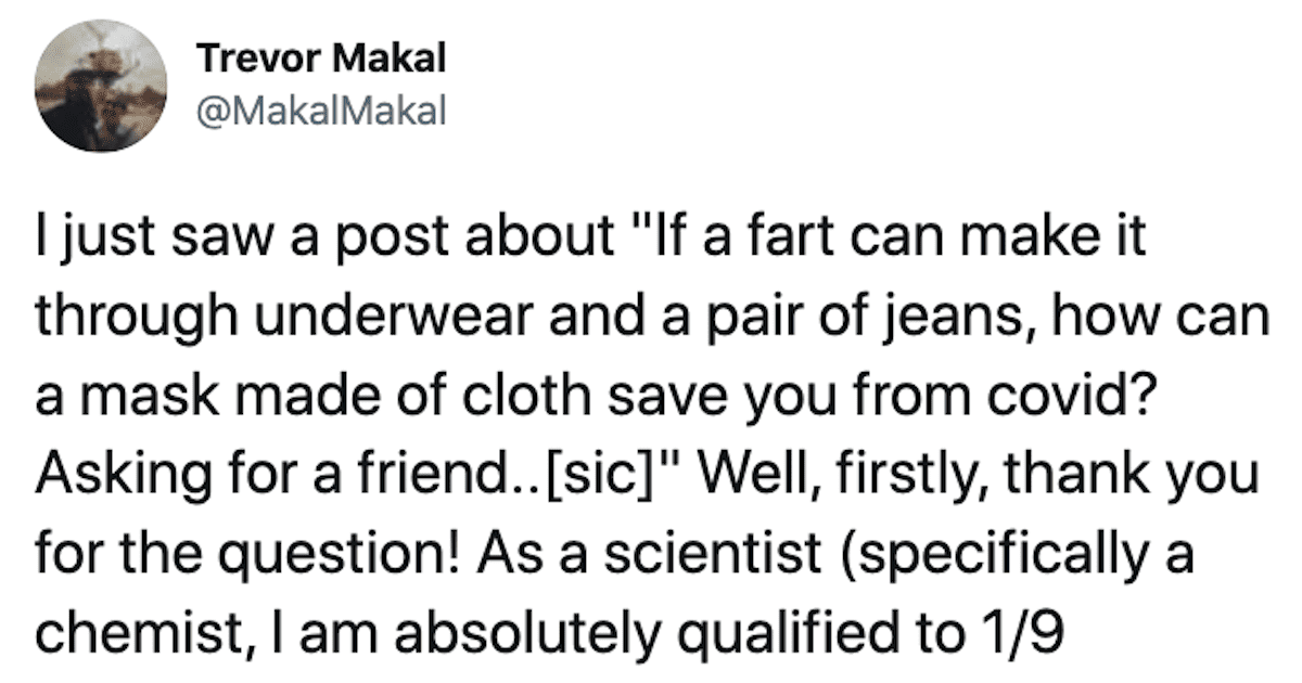 Do Masks Really Work If You Can Smell Farts Through Them?