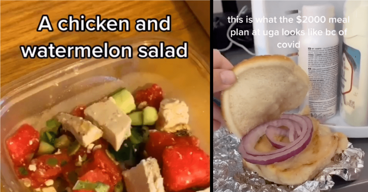 College Students Are Sharing Photos Of Fyre FestLike Meals In