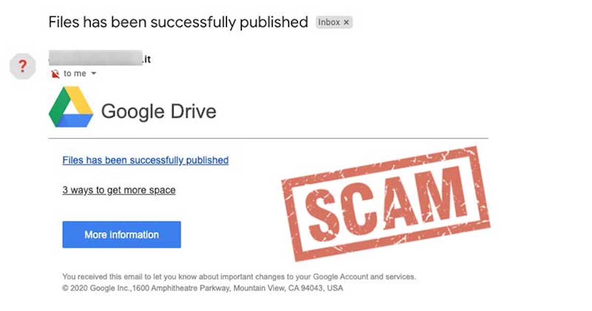 Here's What You Need to Know About the Latest Scam on Google Drive