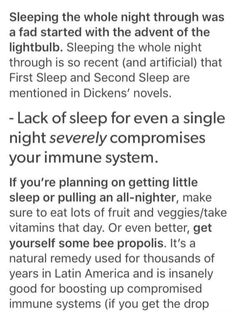 propolis s natural remedy used thousands years latin america and is insanely good boosting up com Learn About Why a Sleep Starved Society Isn’t Good for Anyone