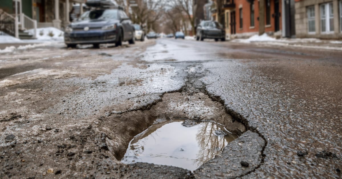 How Your Street Ends Up With Those Annoying Potholes