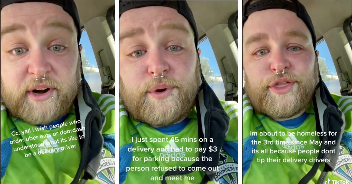 Struggling Uber Driver Explains Why Tips Are Necessary in Emotional Video