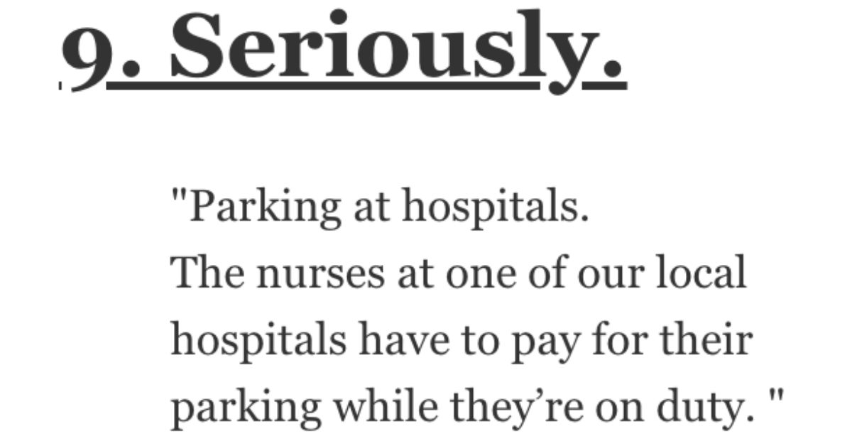 What Do You Think Should Be Free? People Shared Their Thoughts.