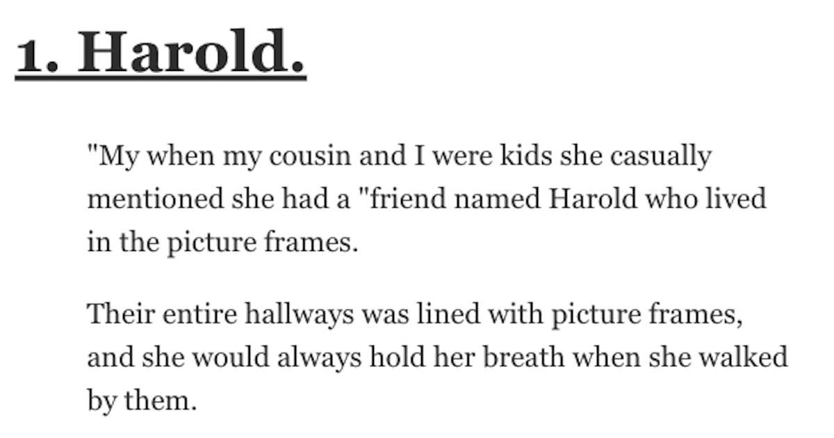 24 People Shared Creepy Stories About Children and Their Imaginary Friends