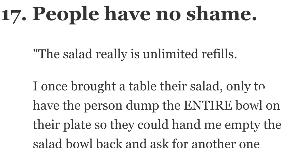 17 Former Olive Garden Employees Serve Up All The Best Secrets