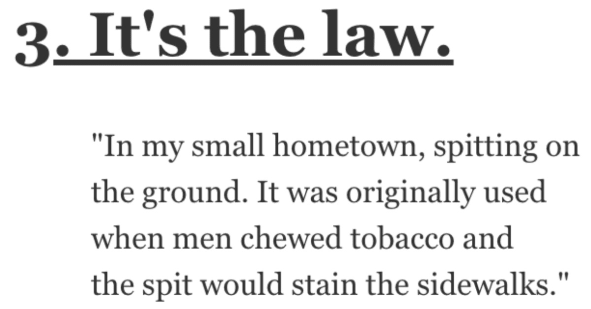 What Is Surprisingly Illegal? Here’s What People Said.